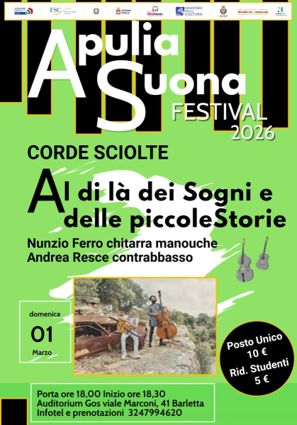 Corde Sciolte - APULIASUONA FESTIVAL 2026