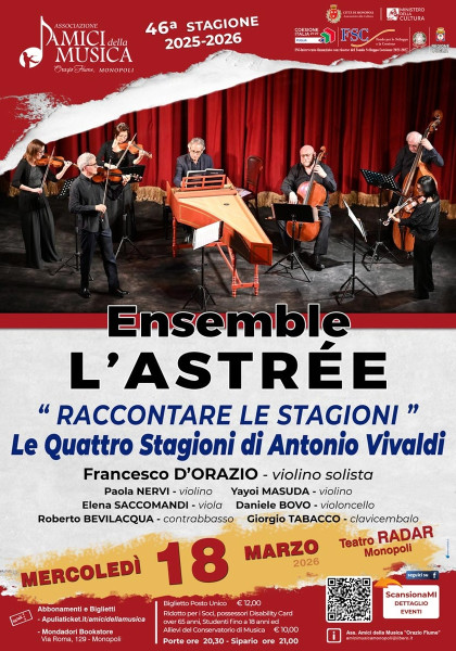 Le Quattro Stagioni di Antonio Vivaldi