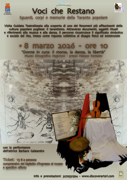 Voci che Restano RITO>>>art tour al Museo "Majorano" - 8 mar 2026