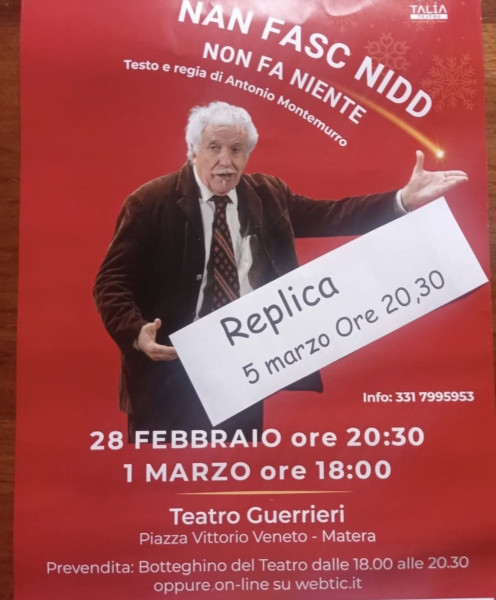 Nan fasc Nidd- Non fa niente