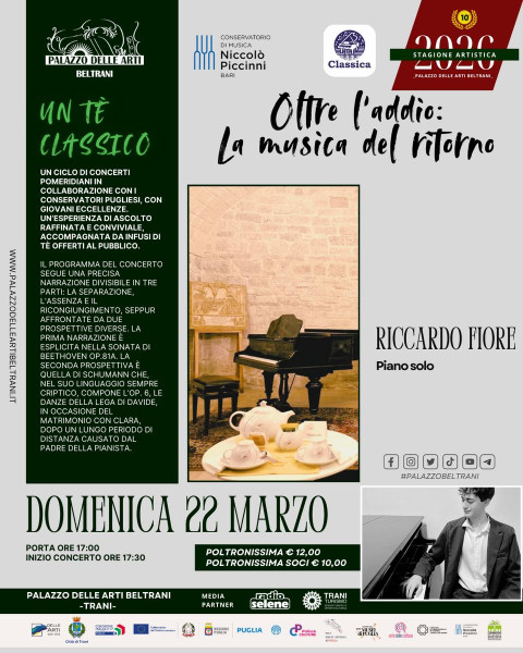 Un tè classico - Oltre l'addio: la musica del ritorno