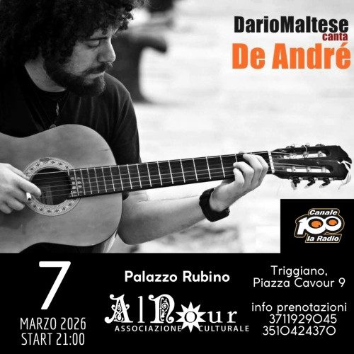 Dario Maltese Canta de Andrè