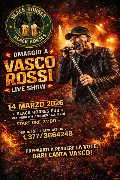 Omaggio a Vasco Rossi il Komandante