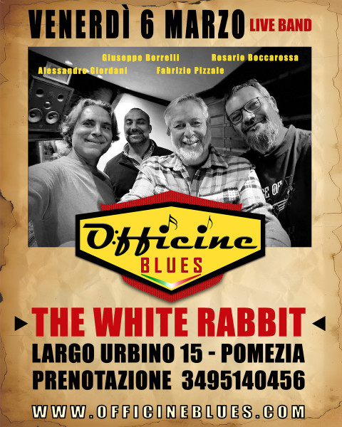 Musica livea Pomezia con Officine Blues - Da non perdere!
