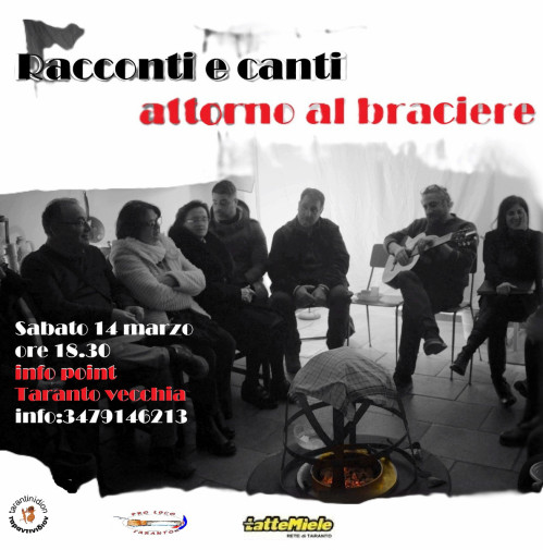 RACCONTI e CANTI ATTORNO al BRACIERE