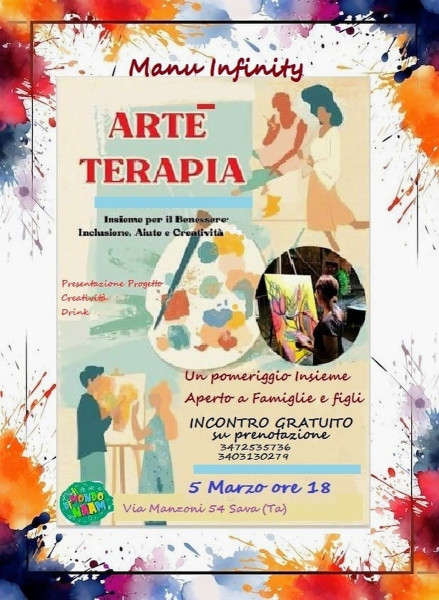 Arte e Benessere dell' artista savese MANU INFINITY.
