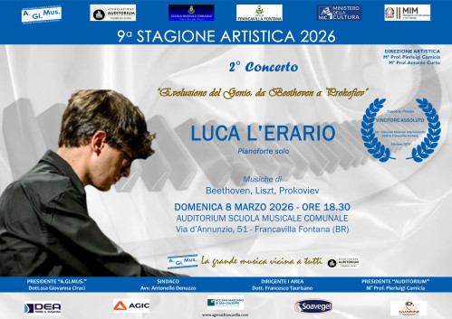 Concerto "Evoluzione del Genio: da Beethoven a Prokoviev"