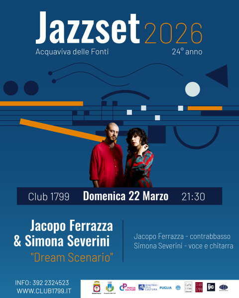 Jacopo Ferrazza e Simona Severini - Jazzset 2026