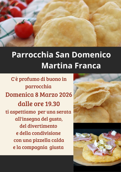 C'è profumo di buono in parrocchia! Una pizzella per la "Passione Vivente"