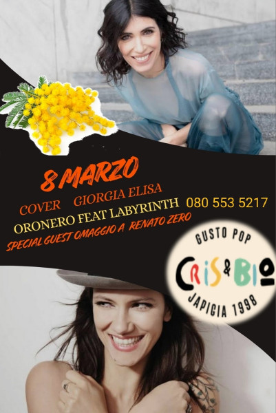 Gioely al Cris & Bio con cover Renato Zero