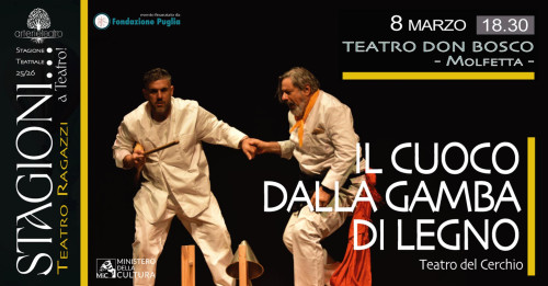 IL CUOCO DALLA GAMBA DI LEGNO - teatro famiglie