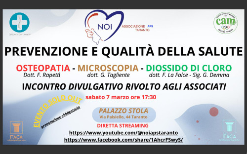 PREVENZIONE E QUALITÀ DELLA SALUTE