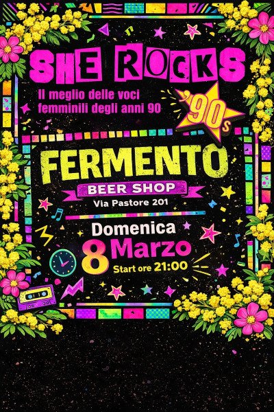 Woman's Day con i Sherocks90s live