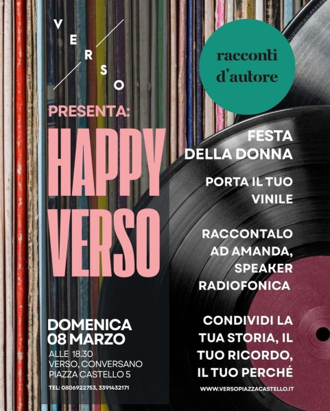 HAPPY VERSO con...RACCONTI D'AUTORE