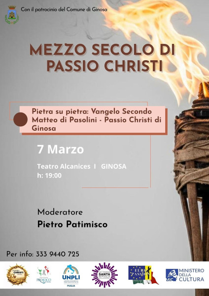 Dal Vangelo Secondo Matteo di Pasolini alla Passio Christi di Ginosa