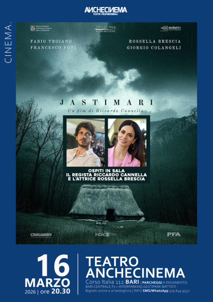 Jastimari | Ospiti il regista Riccardo Cannella e Rossella Brescia