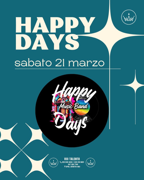Happy Days Music Band Live