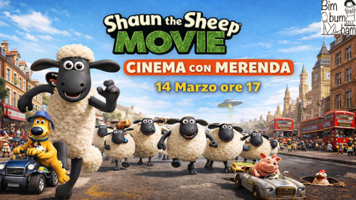 SHAUN VITA DA PECORA x CINEMA CON MERENDA