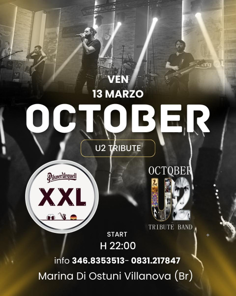 October - U2 tribute band
