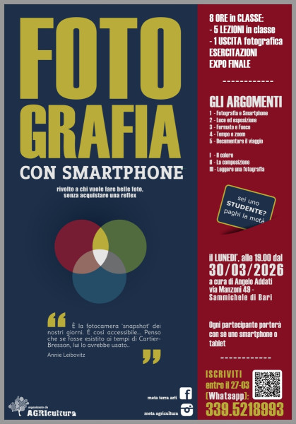 Corso di Fotografia con Smartphone