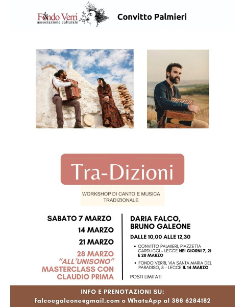 Workshop tra-Dizioni