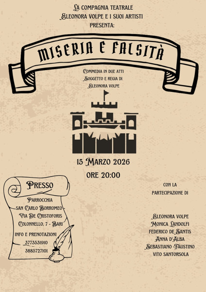 Miseria e Falsità