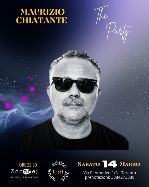 80's party: Maurizio Chiatante dj set