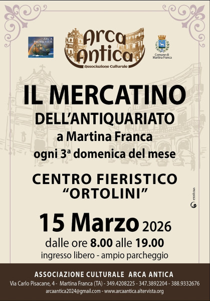 Mercatino dell’antiquariato, modernariato e collezionismo