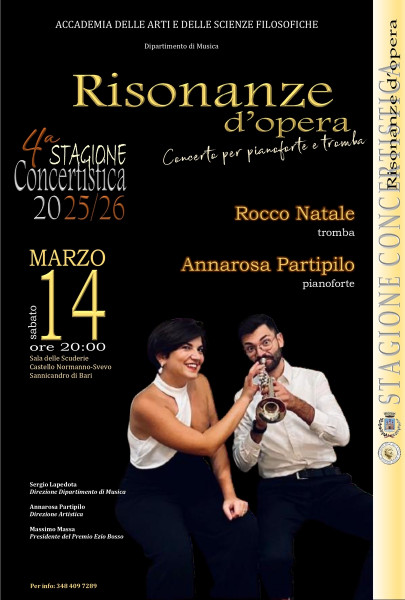 Concerto per pianoforte e tromba "Risonanze d'opera"