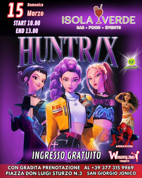 Huntrix, musica e supereroi all'Isola Verde