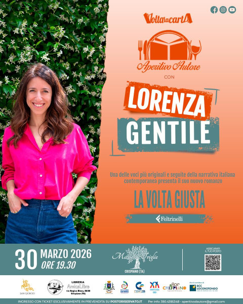 Aperitivo d'Autore con Lorenza Gentile