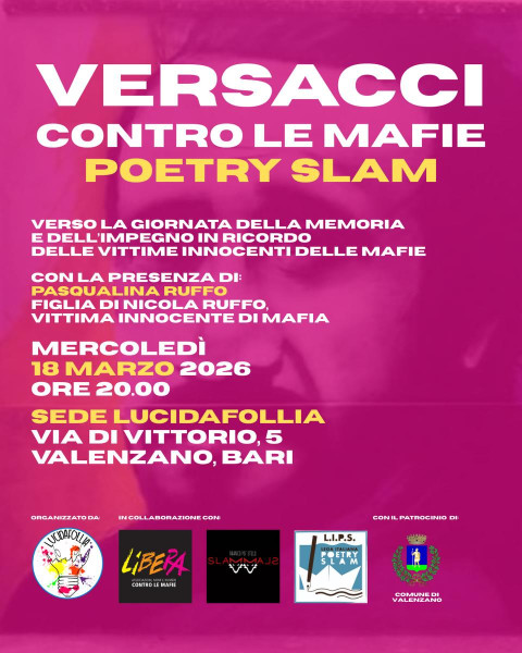 Versacci contro le mafie - Poetry Slam