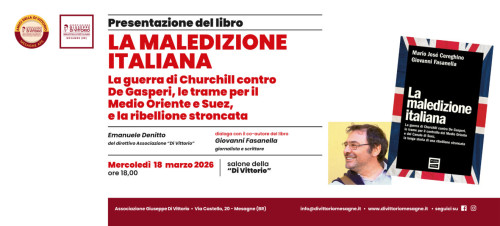 LA MALEDIZIONE ITALIANA. Il nuovo libro di M.J. Cereghino e G. Fasanella