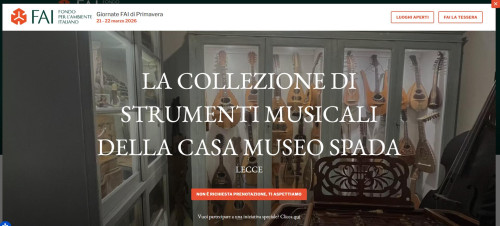 Giornate FAI di Primavera alla Casa Museo Spada