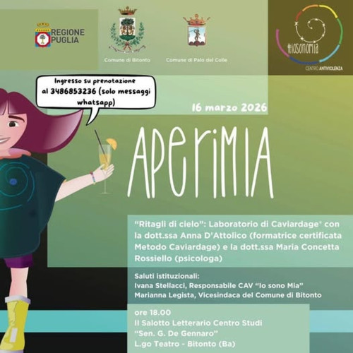 APERIMIA dal titolo "Ritagli di cielo"