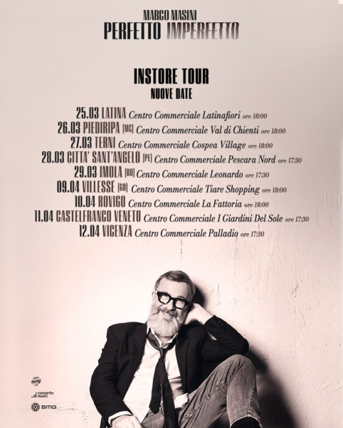 Instore Tour di Marco Masini