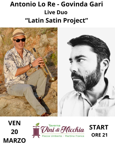 Latin Jazz Live con Antonio Lo Re e Govinda Gari