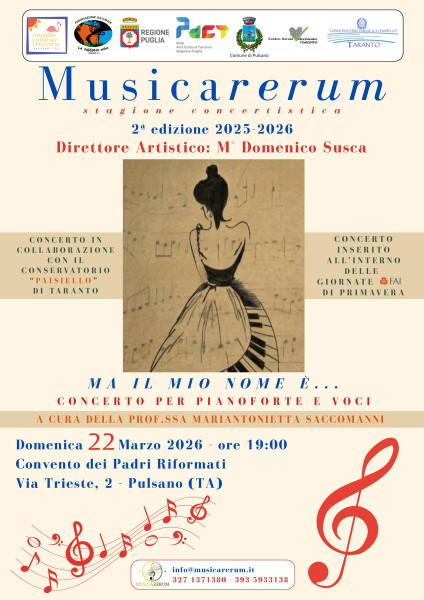 ... ma il mio nome è... da la Bohème di Puccini