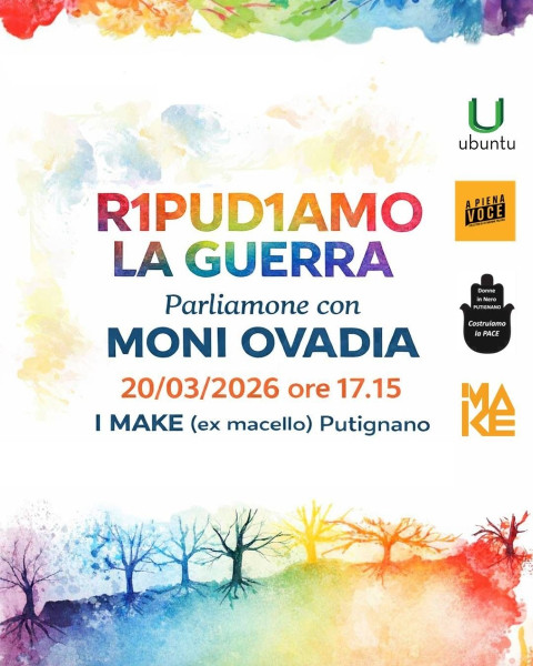 R1pud1amo la guerra: parliamone con Moni Ovadia