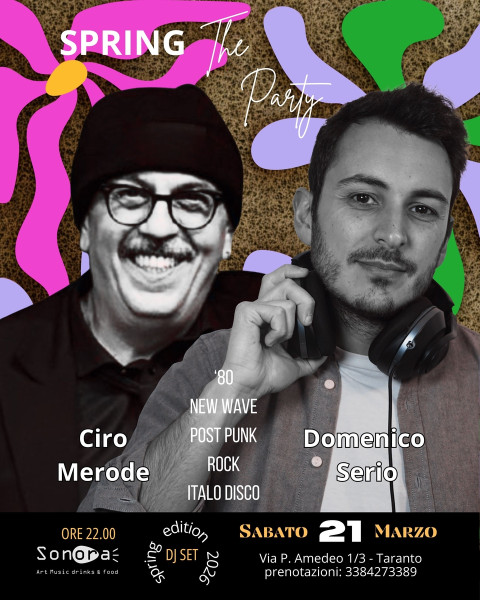 Spring the Party: '80 - new wave - post punk - rock - italo disco