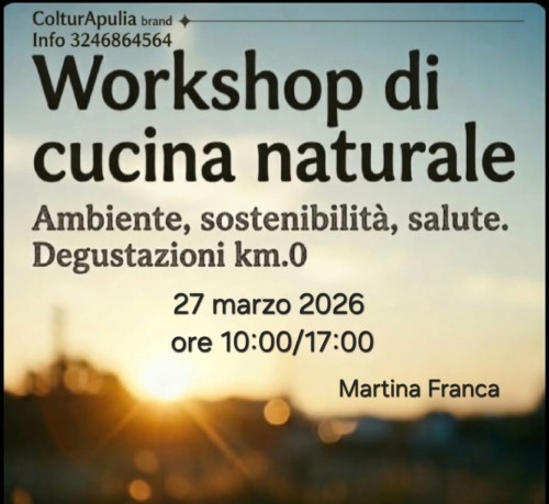 Workshop cucina naturale