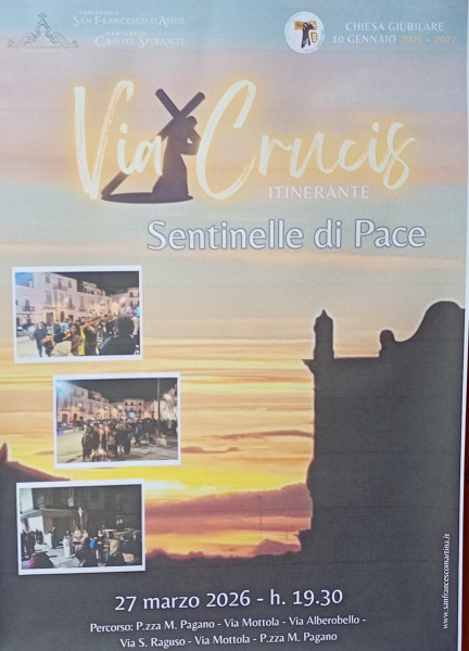 Via Crucis itinerante - Sentinelle di pace