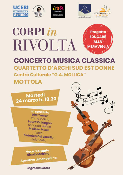 Concerto Quartetto d'Archi "Sud Est Donne"