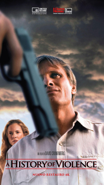 A History of Violence (USA-Ger/2005) di David Cronenberg (96'),NUOVO RESTAURO 4K- 20° ANNIVERSARIO. V.O. con Sott. in Italiano