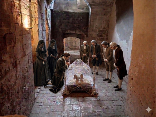 1703 gli ipogei e la Settimana Santa: Don Diego Calò per grazia ricevuta