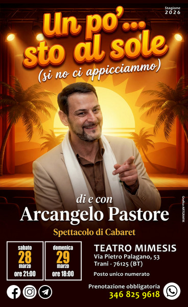 Un po' sto al sole (si no ci appicciammo)