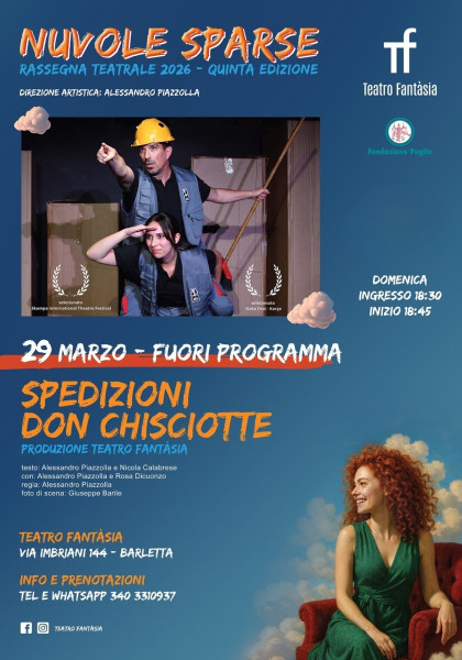 Spettacolo teatrale: Spedizioni Don Chisciotte