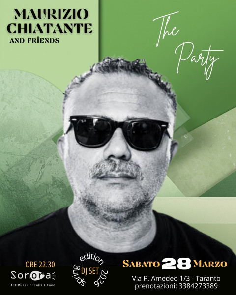 80's party: Maurizio Chiatante dj set