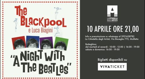 THE BLACKPOOL e LUCA BIAGINI - A Night With The Beatles