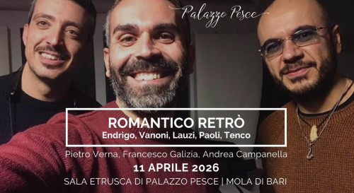Romantico retrò [Musica romantica italiana anni ’60 e ’70. Endrigo, Vanoni, Lauzi, Paoli, Tenco]